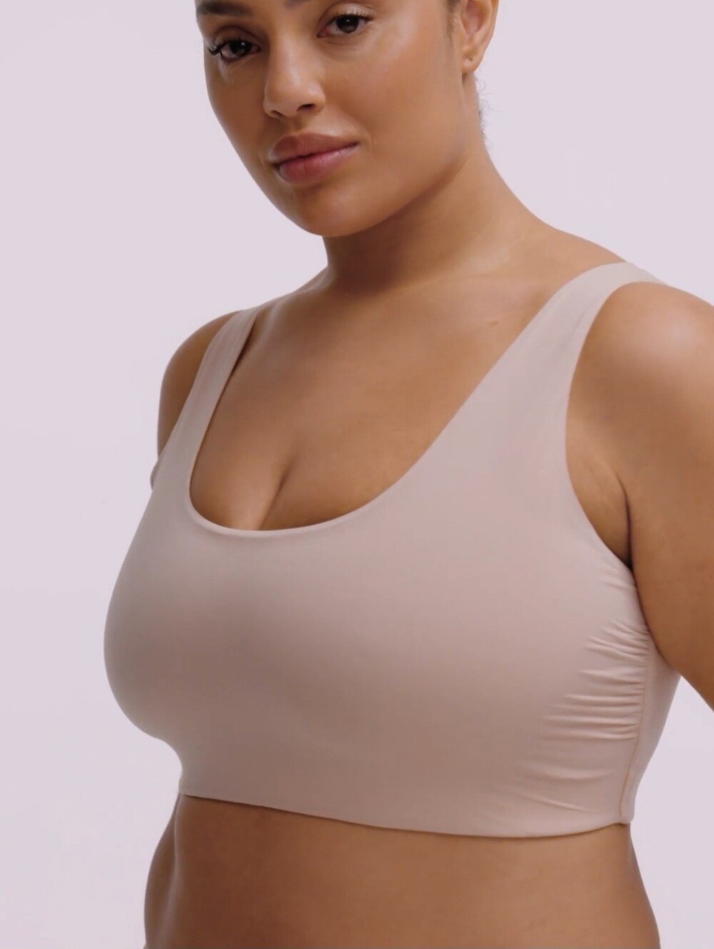 NWT Torrid Butter Unlined Smooth Bralette-Rose Dust